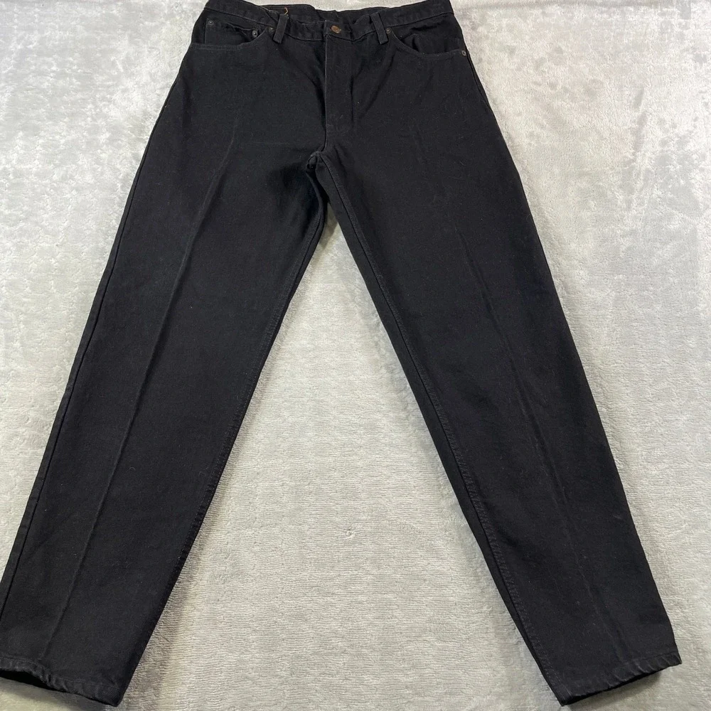 Vintage Levis 550 Jeans Mens 36x32 Black Relaxed Tapered‎ Canada Grunge Punk